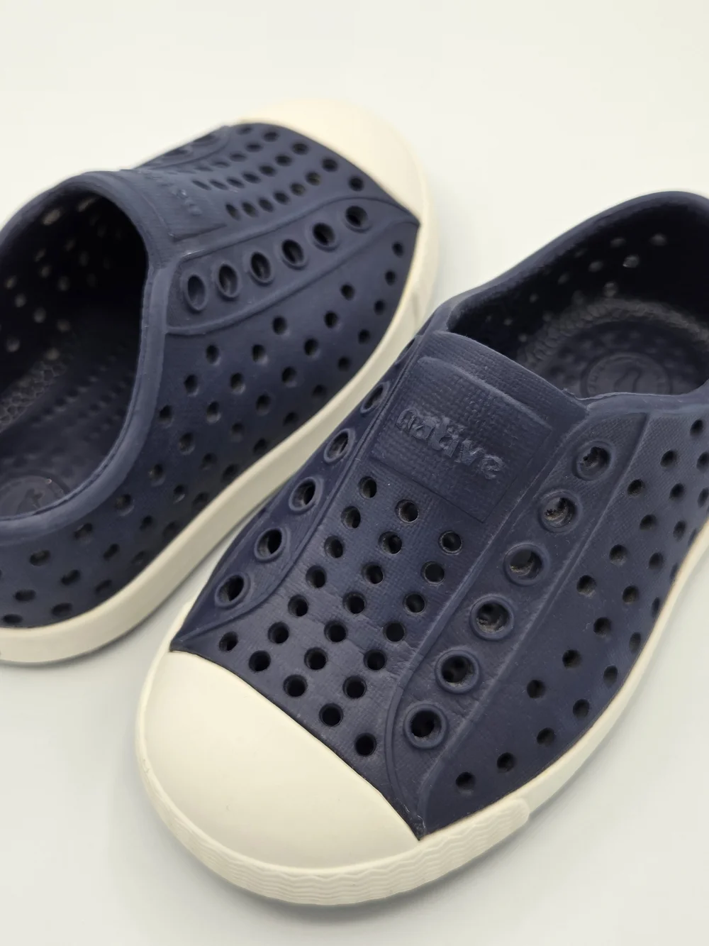 Native Jefferson Kids Slip-On Water Shoes Navy Size C5